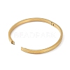 3Pcs 3 Color 304 Stainless Steel Textured Bangles Set BJEW-F464-04-4