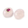 Natural Rose Quartz Beads GG-CBA75E3-09-2