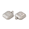 304 Stainless Steel Charms STAS-C070-24P-2