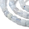 Natural Aquamarine Beads Strands G-G003-B02-01-5