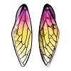 Transparent Epoxy Resin Big Pendants RESI-T046-01I-2