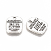 Alloy Quote Charms X-PALLOY-F260-02AS-2