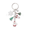 Alloy Enamel Brass Bell Keychains KEYC-TA00039-2