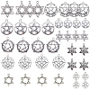 Tibetan Style Alloy Pendants TIBEP-SC0001-28AS-1