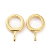 925 Sterling Silver Screw Eye Peg Bails X-STER-D035-42G-2