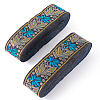 Ethnic Style Embroidery Polyester Ribbons SK-TAC0001-03-2