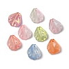Mother's Day Dyed & Heated Glass Pendants GLAA-B009-03-1