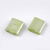 2-Hole Opaque Glass Seed Beads SEED-S023-22C-02-2
