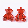 Transparent Acrylic Pendants TACR-S133-024-2