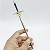 Alloy Flow Su Sword Hairpin Ancient Costume Headwear Hairpin Electroplating Pendant Sword ST1872725-1