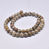 Natural Maifanite/Maifan Stone Beads Strands G-F353-4mm-2