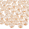 50Pcs Eletroplate Glass Beads GLAA-HS0001-09B-1