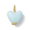 Opaque Polystyrene Plastic Pendants PALLOY-JF04353-02-3