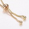 Adjustable Brass Bolo Bracelets BJEW-P200-11G-4