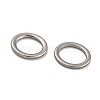 304 Stainless Steel Linking Rings STAS-F187-51P-8mm-1-2