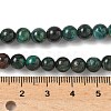 Natural Fuchsite Beads Strands G-G271-B03-6mm-5