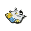 Chemistry Science Theme Alloy Enamel Pendants ENAM-I060-14D-2