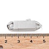 Non-Tarnish 304 Stainless Steel Bayonet Clasps STAS-M325-16P-3