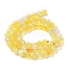 Natural Fire Crackle Agate Bead Strands G-K166-07F-6mm-07-3
