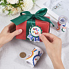 Round Award Paper Self-Adhesive Stickers DIY-WH20001-59-3
