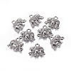 Vintage Elephant Charms A-PALLOY-ZN-47017-B-FF-1