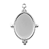 Non-Tarnish 304 Stainless Steel Pendant Cabochon Setting PW-WGAAEF3-01-1