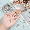 4 style Tibetan Style Alloy Pendants FIND-WR0011-31-3