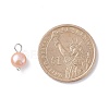 Natural Cultured Freshwater Pearl Charms X-PALLOY-JF01099-02-3