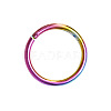 316L Surgical Stainless Steel Hoop Cartilage Earrings WGB51CA-13-2