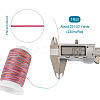 Gradient Color Round 6-Ply Waxed Polyester Cord YC-TAC0003-01B-4
