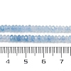 Natural Aquamarine Beads Strands G-P553-F10-02-3