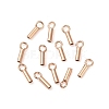 925 Sterling Silver Cord Ends LS-STER-F036-21RG-1mm-1