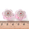 Acrylic Rhinestone Rondelle Beads CLAY-NH0003-02AS-05-3