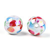 Printed Opaque Acrylic Beads MACR-T048-04C-2