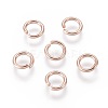 304 Stainless Steel Open Jump Rings X-STAS-O098-02RG-09-1