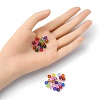 1488Pcs 24 Colors Transparent Acrylic Beads MACR-YW0002-68-4