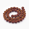 Electroplated Non-magnetic Synthetic Hematite Beads Strands G-E498-21A-09-2