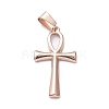 Ion Plating(IP) 304 Stainless Steel Pendants LS-STAS-L216-41RG-1