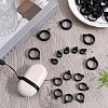 Gorgecraft 66Pcs 3 Style Silicone Pendant SIL-GF0001-31-4