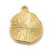 Ion Plating(IP) 304 Stainless Steel Pendants Rhinestone Setting STAS-A066-18G-3