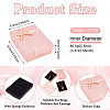 Rectangle Paper Jewelry Set Storage Boxes with Bowknot X1-CON-TAC0014-04C-4