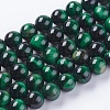 Natural Tiger Eye Beads Strands G-G544-8mm-03-1