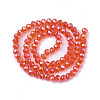 Electroplate Glass Beads Strands EGLA-A034-T4mm-A21-3