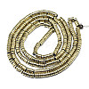 Electroplate Non-magnetic Synthetic Hematite Beads Strands X-G-S352-42A-01-2