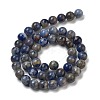 Natural Sodalite Beads Strands GSR8mmC013-1-5