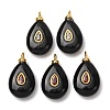 Natural Obsidian Pendants GG-CBAA798-01G-05-1