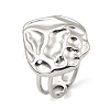 Non-Tarnish 304 Stainless Steel Open Cuff Rings RJEW-Z018-25P-1