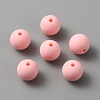 Round Food Grade Eco-Friendly Silicone Beads SIL-WH0012-037C-1