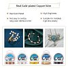 BENECREAT Round Copper Wire for Jewelry Making CWIR-BC0009-0.8mm-17-3