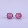 Round Silicone Focal Beads SI-JX0046A-67-2